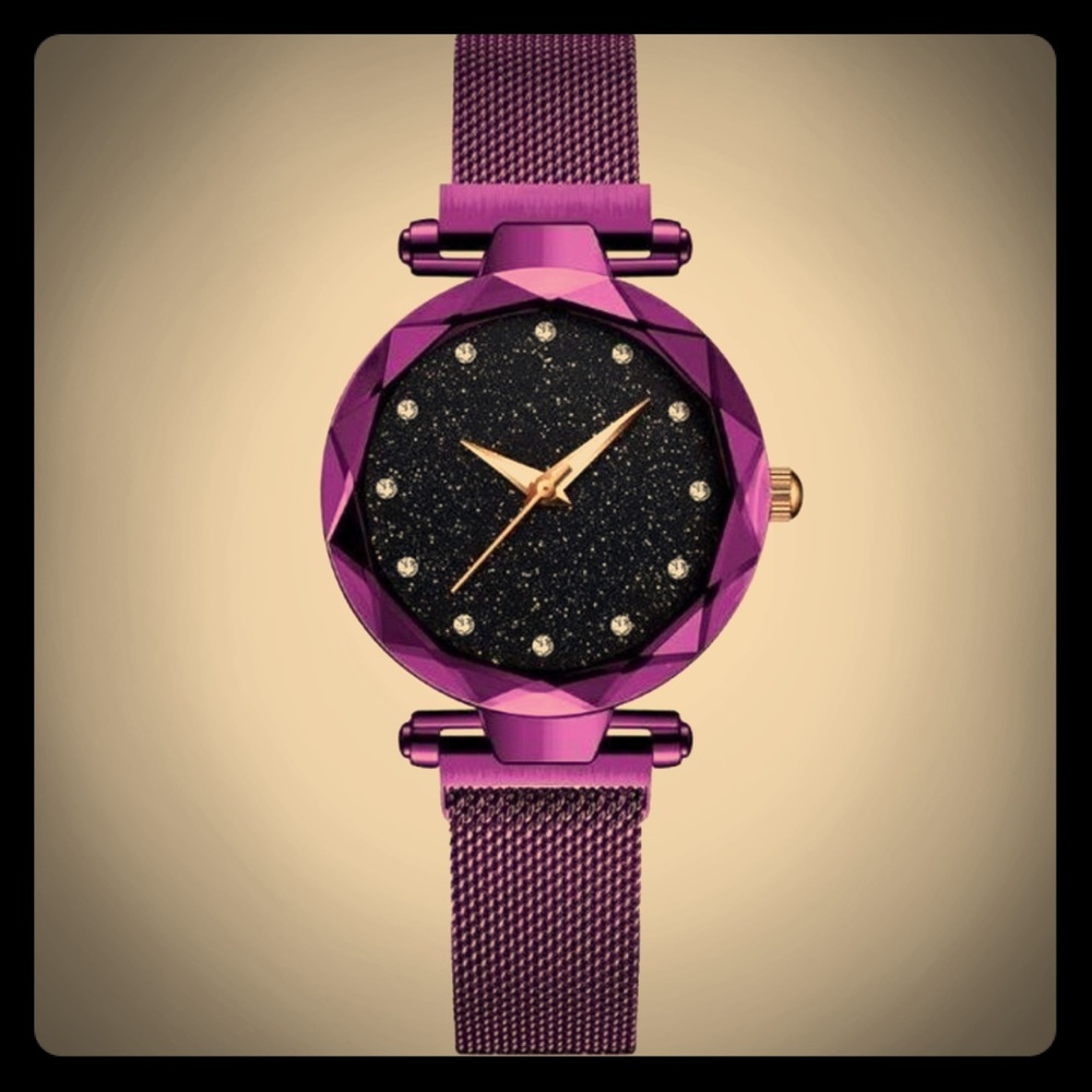 Starry Watch with Magnetic adjustable band.
